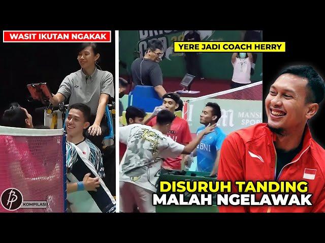 Perang Saudara Penuh Tawa.!! Moment Langka, Unik & Lucu Saat Atlet Badminton Indonesia Terlibat Duel