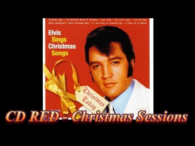 Elvis Presley -  Christmas Today  CD Red   Christmas Sessions 