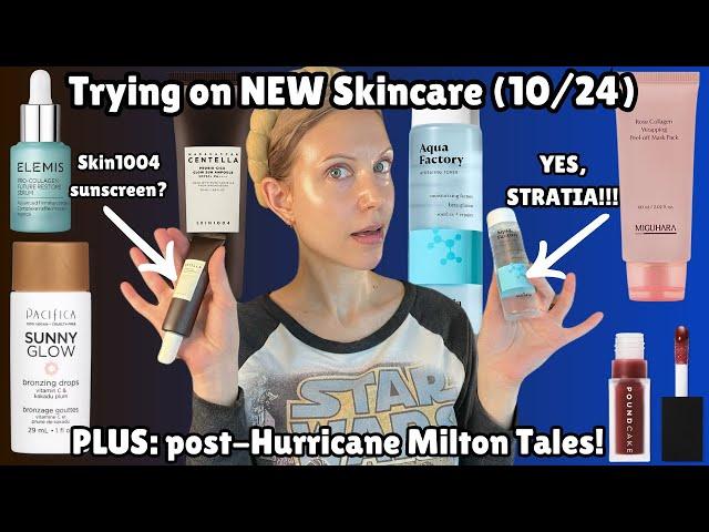 NEW Skin1004 Sunscreen, Stratia Toner & More: Try-On & Post Hurricane Chat