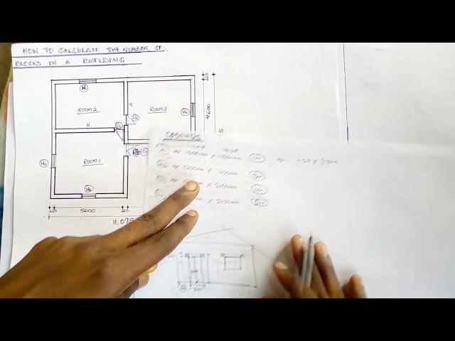 calculations of quantity surveying