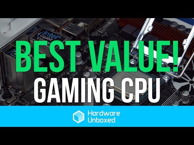 Best Value Gaming CPU - October 2016: G3258, i3-6100, i5-6600K, i5-6500, A12-9800, A10-7860K