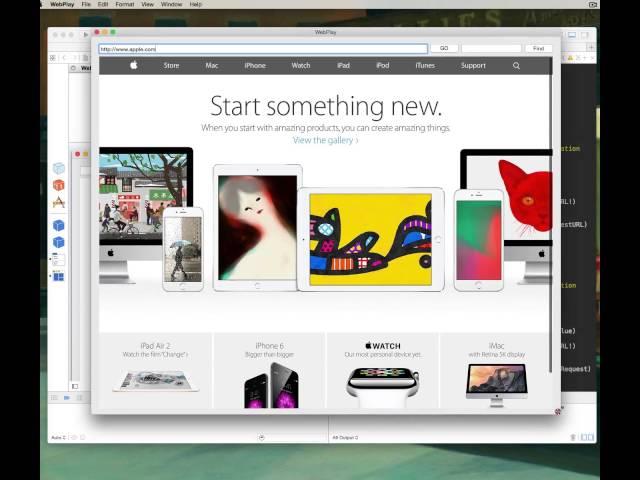 Make OS X Web Browser with Swift