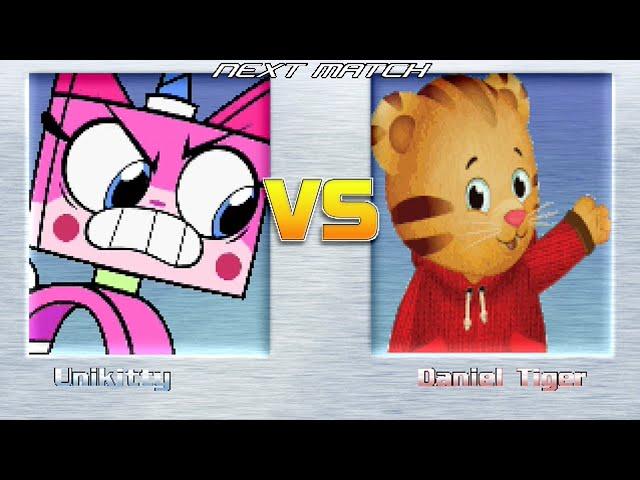 M.U.G.E.N BATTLES | Unikitty vs Daniel Tiger | Unikitty! vs Daniel Tiger's Neighborhood