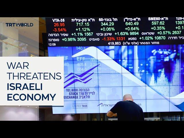 Israel's economy stagnates as war drags on