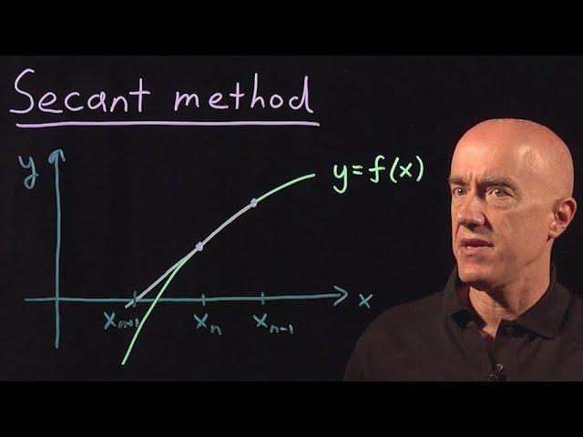 Secant Method | Lecture 15 | Numerical Methods for Engineers