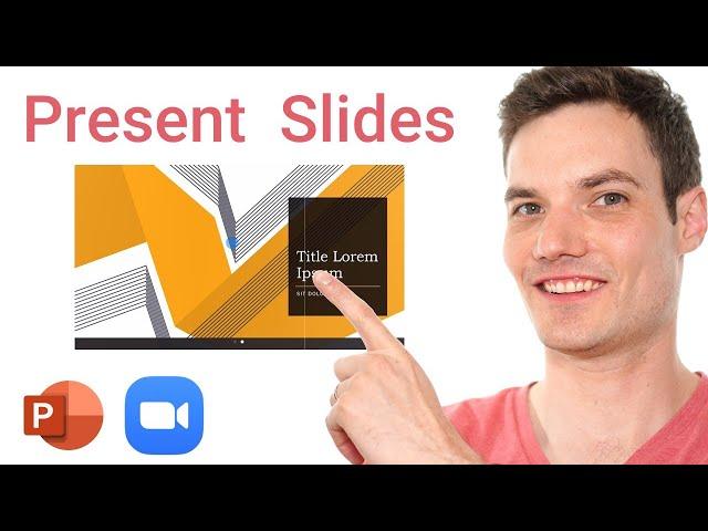 How to properly present PowerPoint slides in Zoom