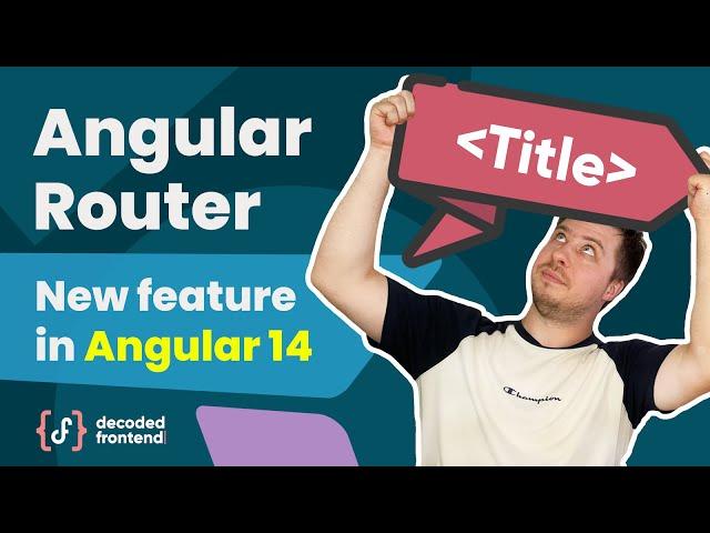 Angular 14 Router - Updating the Page Title (2022)