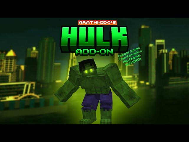 Hulk ADDON (2024) - Minecraft Bedrock 1.20