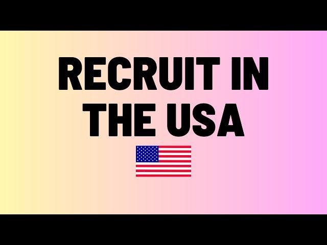 How To Recruit Tech Candidates In The USA As Well As Other Sectors