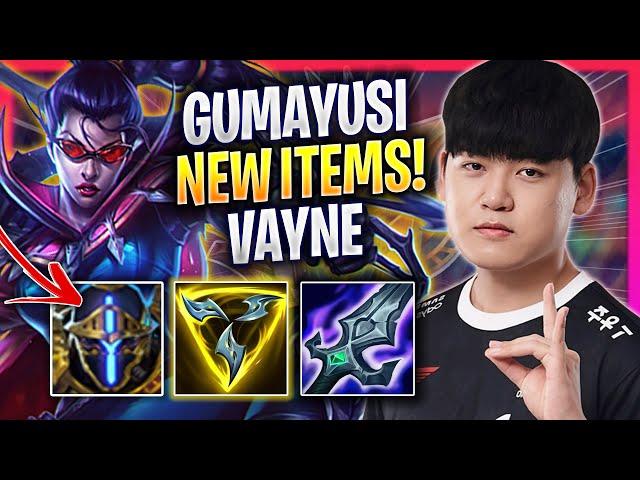 GUMAYUSI TRIES VAYNE WITH NEW ITEMS! - T1 Gumayusi Plays Vayne ADC vs Zeri! | Season 2024