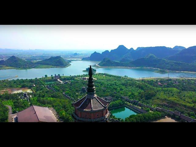 Chùa Bái Đính - Bai Dinh Pagoda (Flycam) - CHECKIN VN