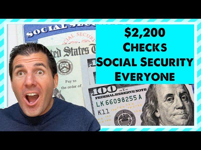 $2,200 Flat Social Security Checks for Everyone