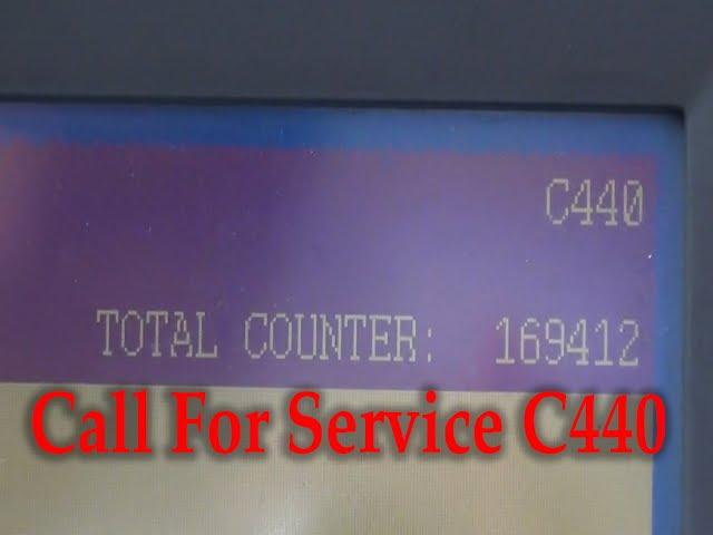 Call For Service C440 TOSHIBA e STUDIO 452 Problem Solve | TOSHIBA Photocopy Machine Problem