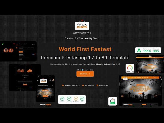 How to Install Prestashop Jelloween Theme [Responsive Prestashop 1 7 and 8 Template] Themevolty