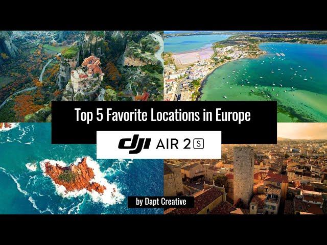 Top 5 Favorite Locations in Europe | Captured with DJI Air 2S