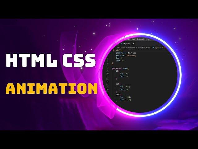 CSS keyframe animation generator | css animation examples with source code | html css animation