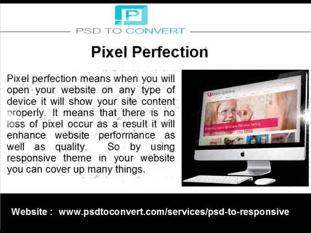 PSD to HTML Responsive Conversion