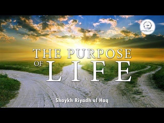 The Purpose of Life - Shaykh Riyadh ul Haq