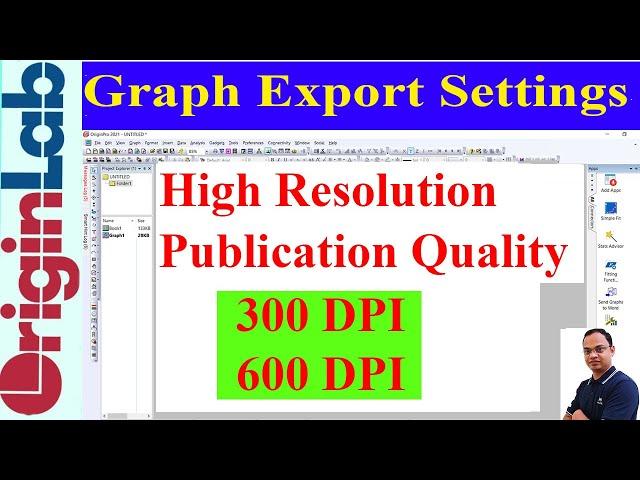 Graph Export Settings Using OriginLab 2021 | Drawing/Graphing-25