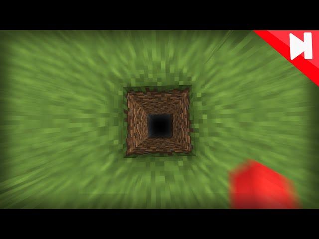 Minecraft, But Every Jump = Hole to Bedrock