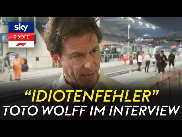 "Absolut unentschuldbar" Toto Wolff im Interview nach Drama um Hamilton!