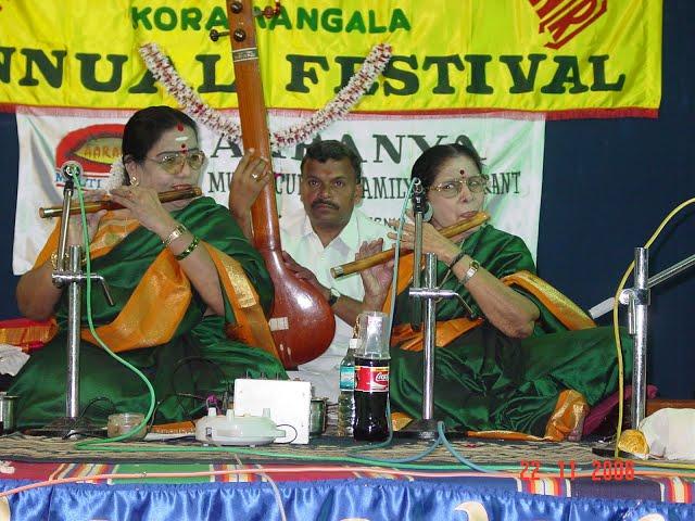 16. SIKKIL SISTERS-Flute Duet @ Nadasurabhi in 2006 .