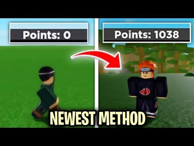 *2022 WORKING* How To Get Points FAST In Shinobi Storm - BEST GLITCH METHOD