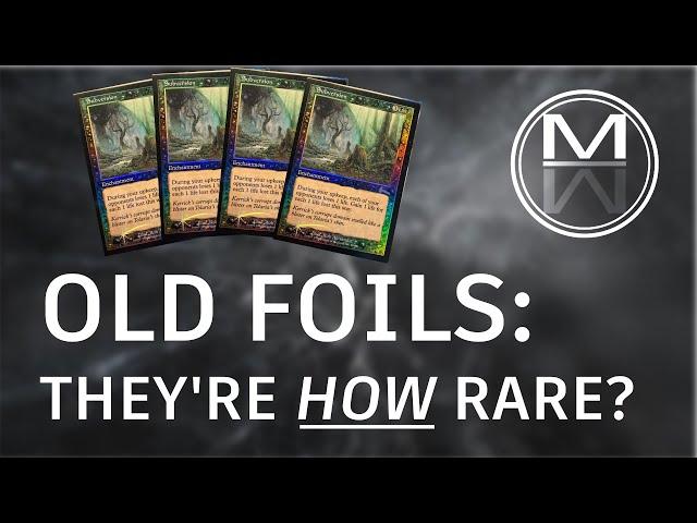 Collecting Vintage Magic: the Gathering Foil Rares - Good Idea?