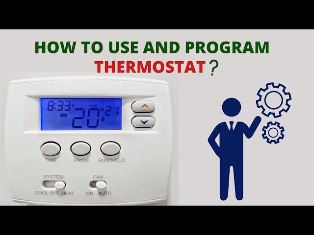 How to use Thermostat- Emerson 1F80-0261