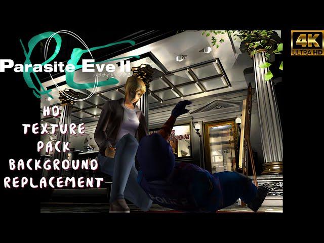 Parasite Eve II 4K UHD Texture Background Replacement Pack Gameplay PGXP | DuckStation PS1 Emulator