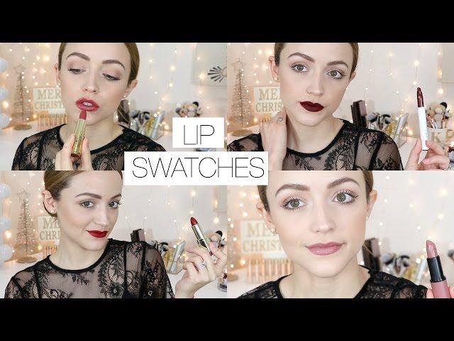 15 Favorite Affordable/ Drugstore Fall + Winter Lipsticks!