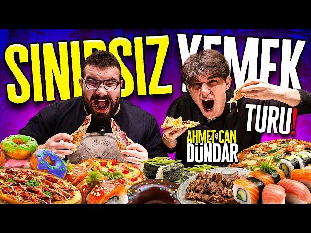 SINIRSIZ YEMEK TURU! @AhmetCanDündar