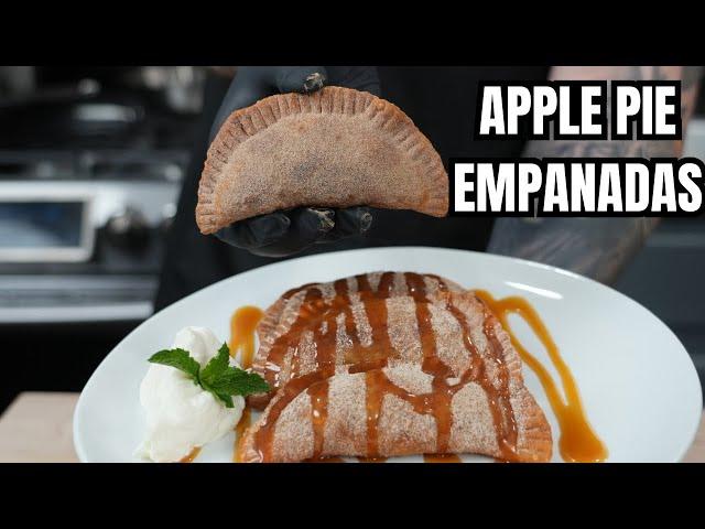 This Has Become My New FAVORITE Dessert! (How To Make Apple Pie Empanadas)