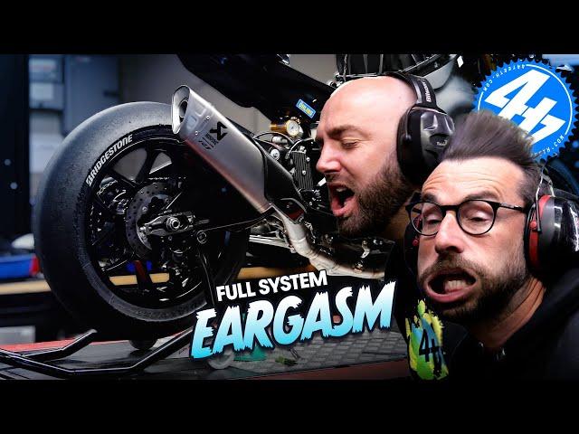 YAMAHA R1 | FULL AKRAPOVIC EVO EXHAUST on the DYNO