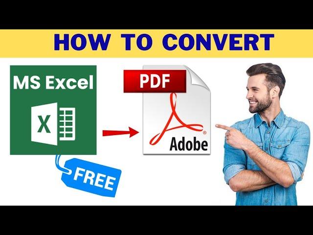 How To Convert Excel File to PDF Just In 5 Seconds | Save Excel file as PDF | Excel to PDF Convert