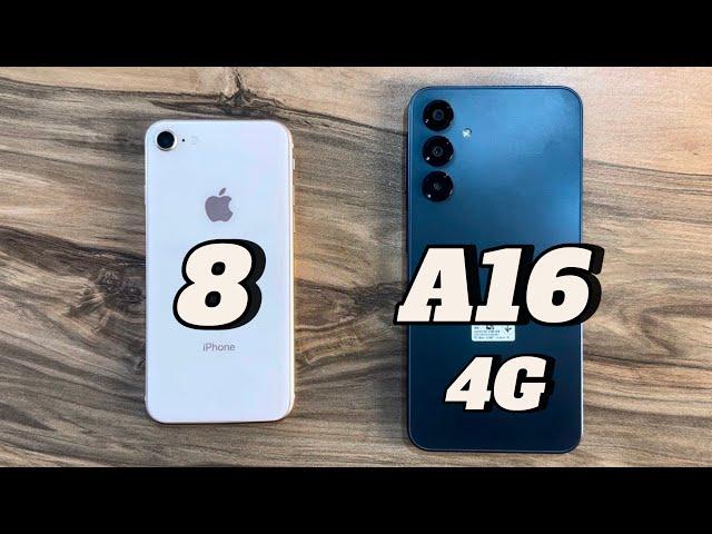 Samsung Galaxy A16 vs iPhone 8