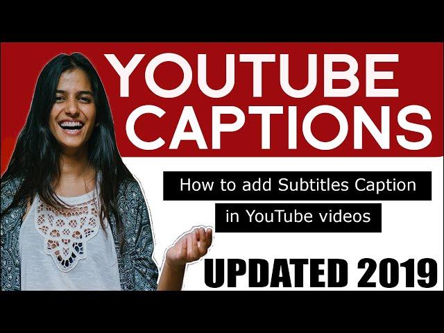 How To Add Caption Subtitles To Your YouTube Video  -  YouTube Studio Beta  Updated 2019