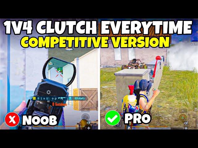 How to Clutch Everytime In BGMI | Improve Close Range & Game Sense in PUBG Mobile / BGMI