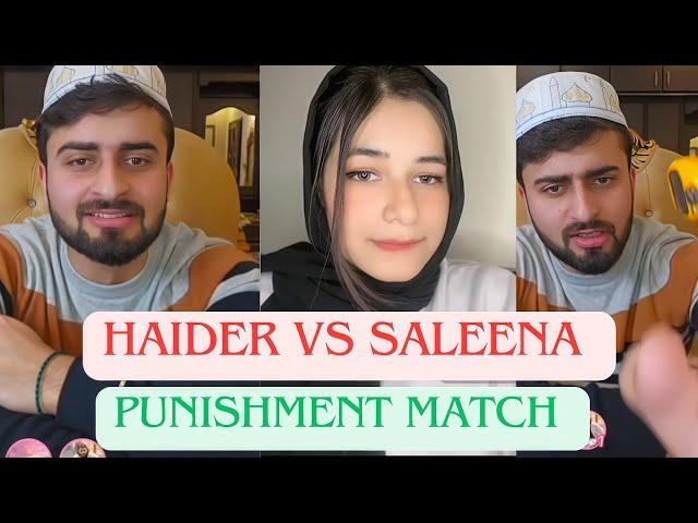 Haider Shah vs Saleena TikTok live Match