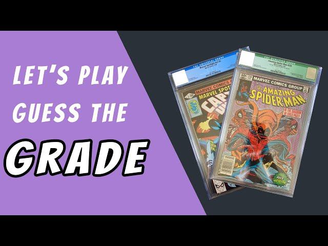 CGC Grading FAIL | LET'S PLAY GUESS THE GRADE