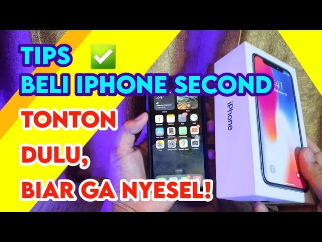 TIPS BELI IPHONE SECOND BIAR GA NYESEL ~ iyok disiko