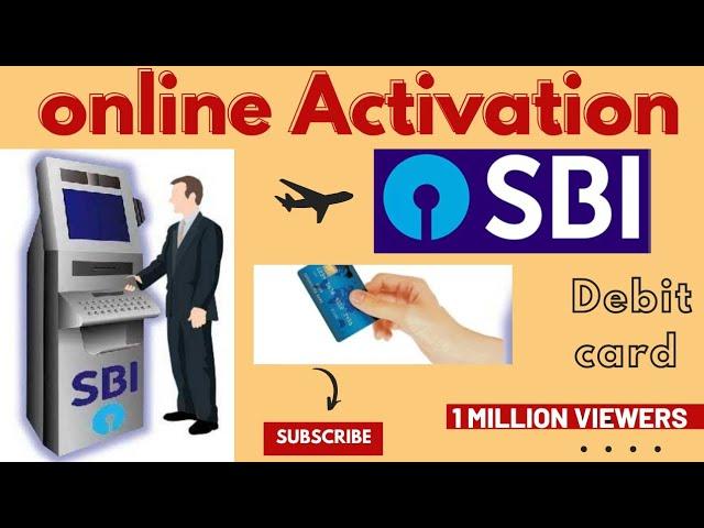 How to activate SBI Debit card for online transaction in ATM machine | Enable ATM Card  e-commerce