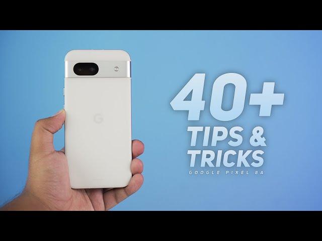 Google Pixel 8A Tips & Tricks | 40+ Special Features - TechRJ