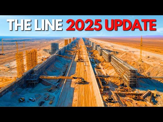 This Is What The Line Megacity Looks Like In 2025! HUGE UPDATE