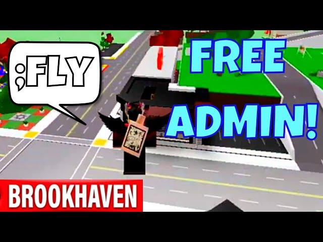 FREE ADMIN In BROOKHAVEN RP!!! (Roblox Brookhaven RP Admin Commands/Hacks)