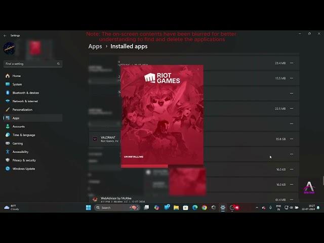 How to Uninstall Valorant completely | Step by Step | Easy Method | Windows 11 | Acto Tech