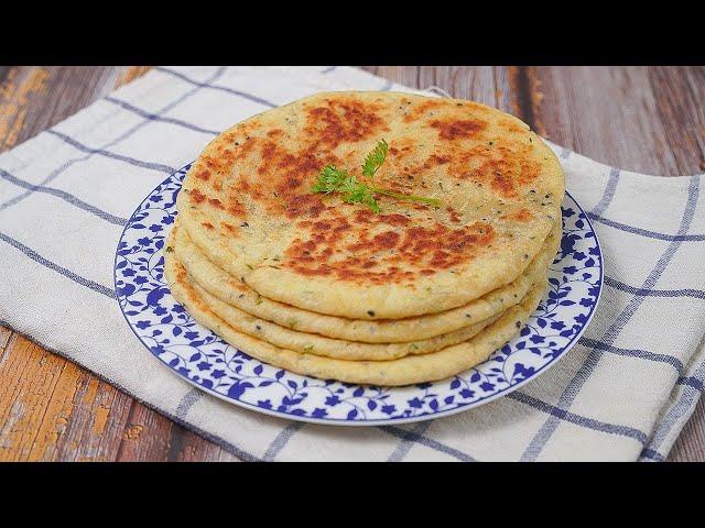 Aloo Naan Rooti | Potato Naan Recipe | Toasted