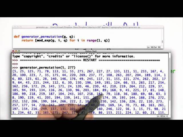 Discrete Log Problem - Applied Cryptography