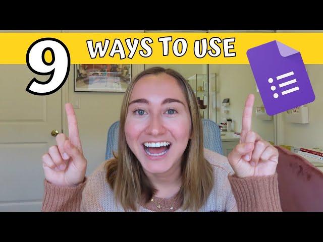 9 Ways to Use Google Forms in Your Classroom | Teacher Tech Tutorial