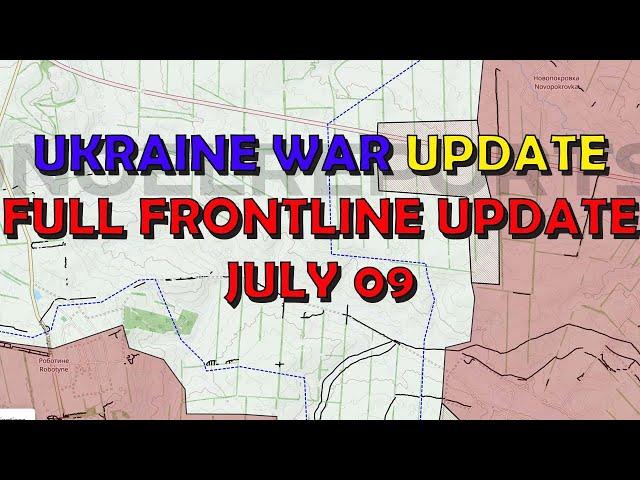 Ukraine Conflict (20240709): Full Frontline Update